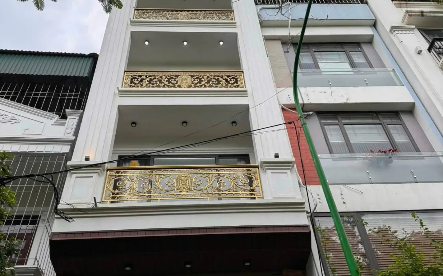 Nội thất nhà phố mặt tiền 5 tầng, Yên Bái - sau khi hoàn thiện