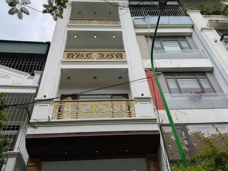 Nội thất nhà phố mặt tiền 5 tầng, Yên Bái